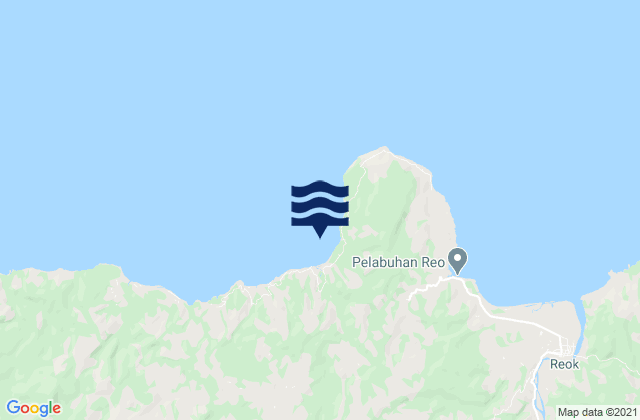 Congkar, Indonesiaの潮見表地図