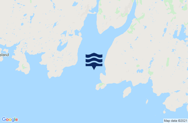 Connoire Bay, Canadaの潮見表地図