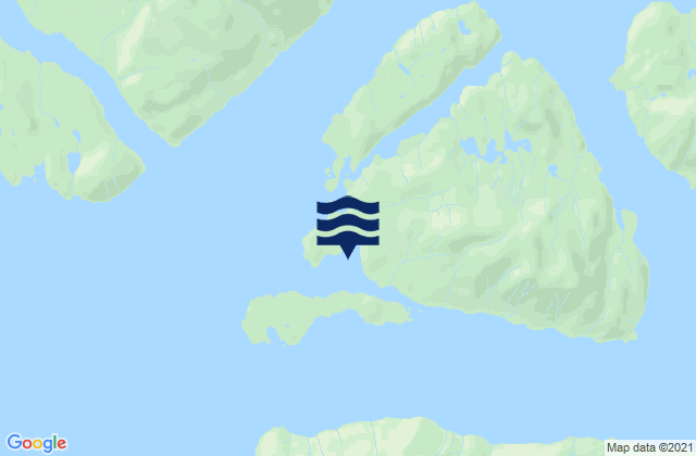 Convenient Cove, Hassler Island, United Statesの潮見表地図