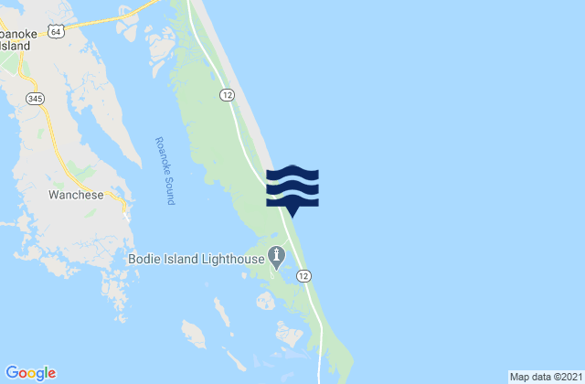 Coquina Beach, United Statesの潮見表地図
