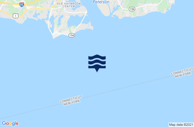 Cornfield Point 2.8 n.mi. SE of, United Statesの潮見表地図