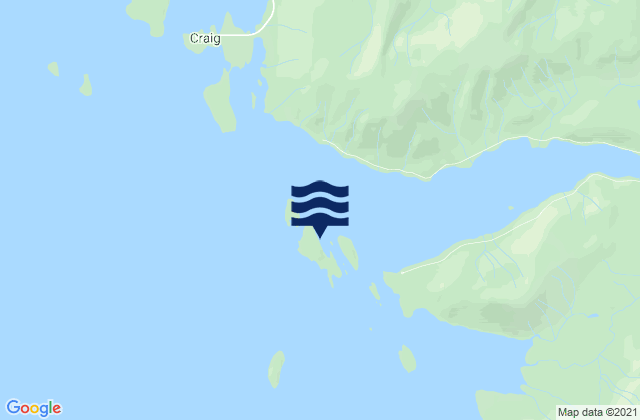 Coronados Islands, United Statesの潮見表地図