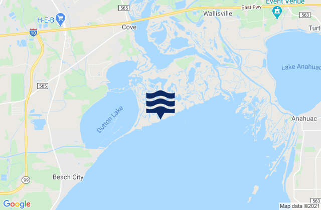 Cove, United Statesの潮見表地図