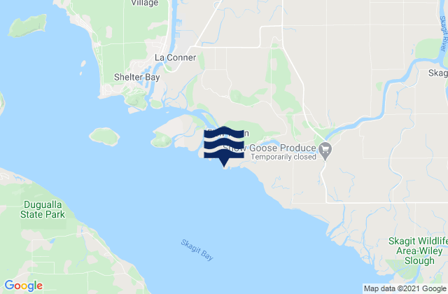Craft Island, United Statesの潮見表地図