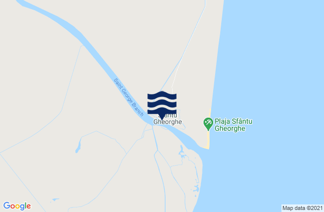 Crişan, Romaniaの潮見表地図