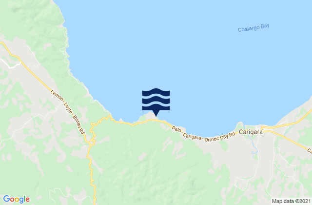Culasian, Philippinesの潮見表地図