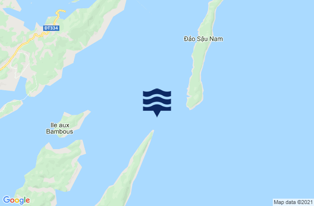 Cửa Thiên Môn, Vietnamの潮見表地図