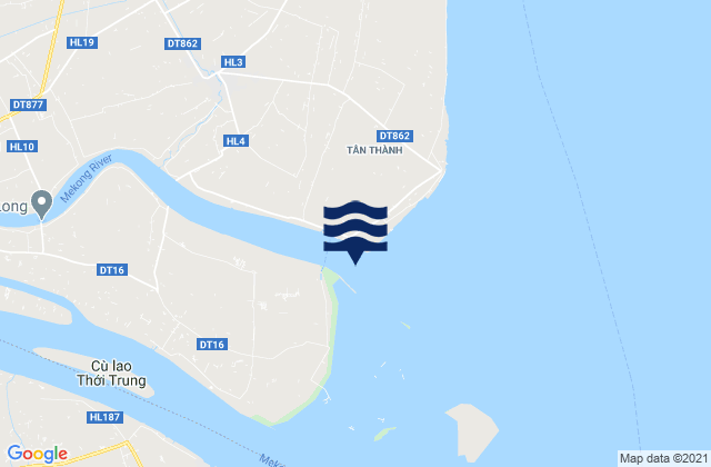 Cửa Tiểu, Vietnamの潮見表地図