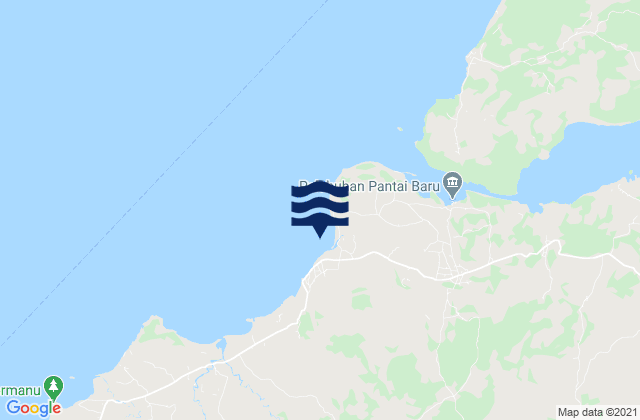 Daeosin Satu, Indonesiaの潮見表地図