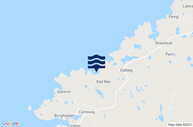 Dalmore Bay (Lewis), United Kingdomの潮見表地図