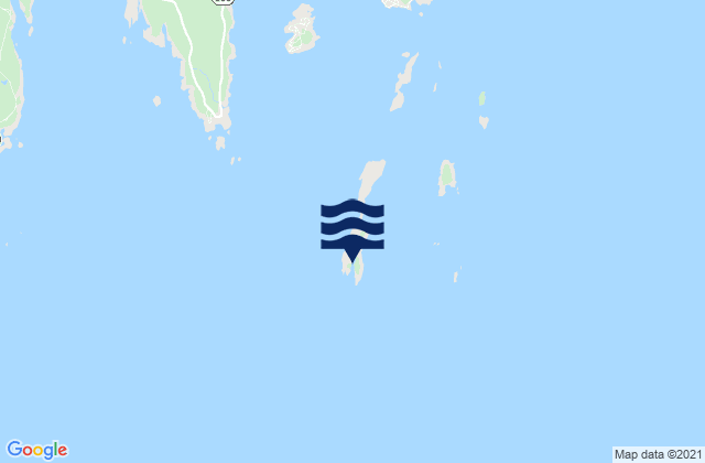 Damariscove Harbor Damariscove Island, United Statesの潮見表地図