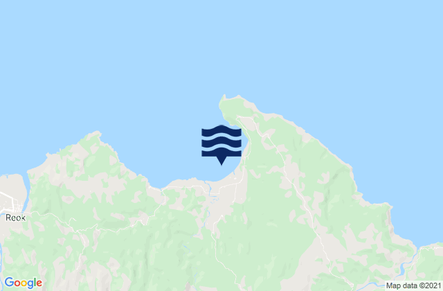 Dampek, Indonesiaの潮見表地図