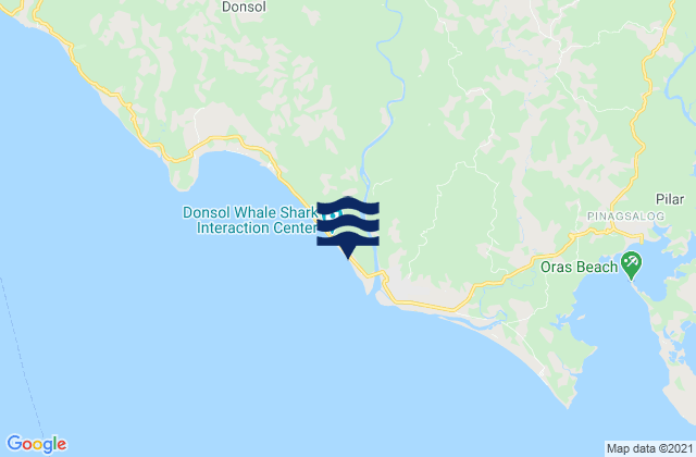 Dangcalan, Philippinesの潮見表地図
