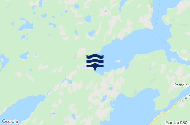 Dark Cove, Canadaの潮見表地図