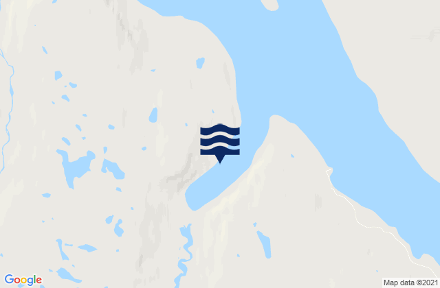 Deception Bay, Canadaの潮見表地図