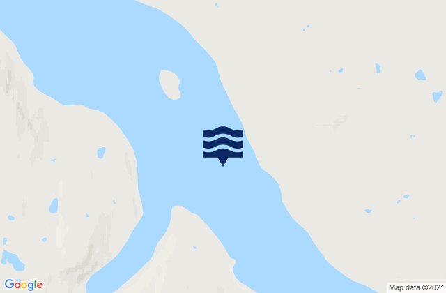 Deception Bay, Canadaの潮見表地図