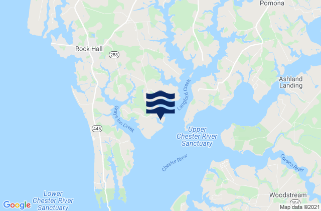 Deep Cove, United Statesの潮見表地図