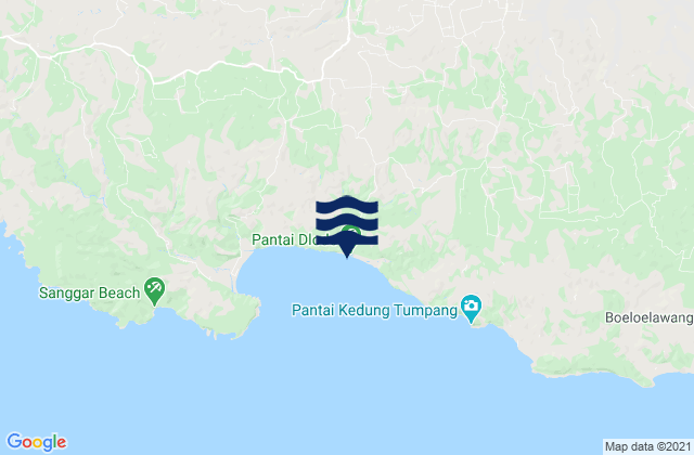 Demuk, Indonesiaの潮見表地図