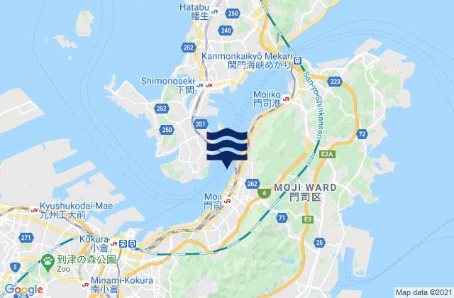 Desimatu, Japanの潮見表地図
