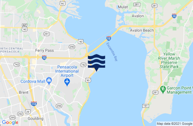 Devils Point, United Statesの潮見表地図