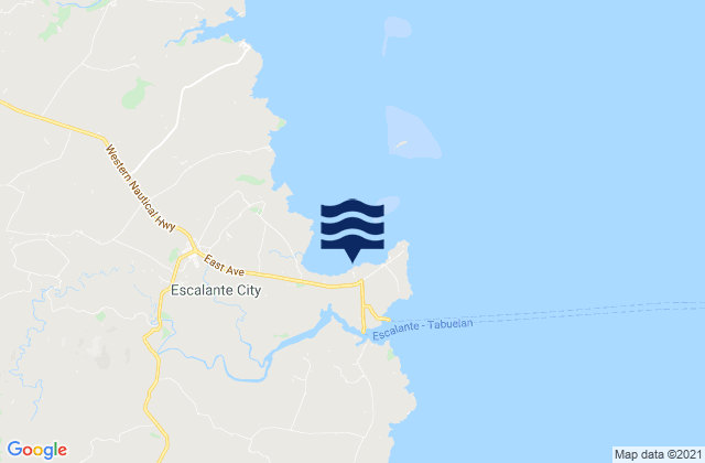 Dian-ay, Philippinesの潮見表地図