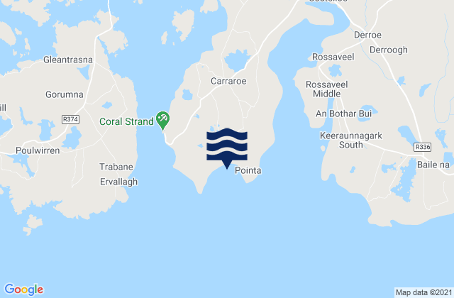 Doleen Harbour, Irelandの潮見表地図