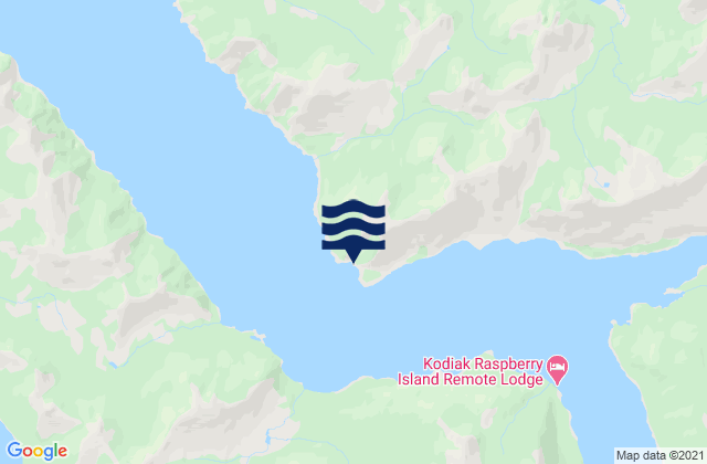 Dolphin Point Raspberry Strait, United Statesの潮見表地図
