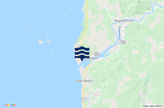 Doyle Point, United Statesの潮見表地図