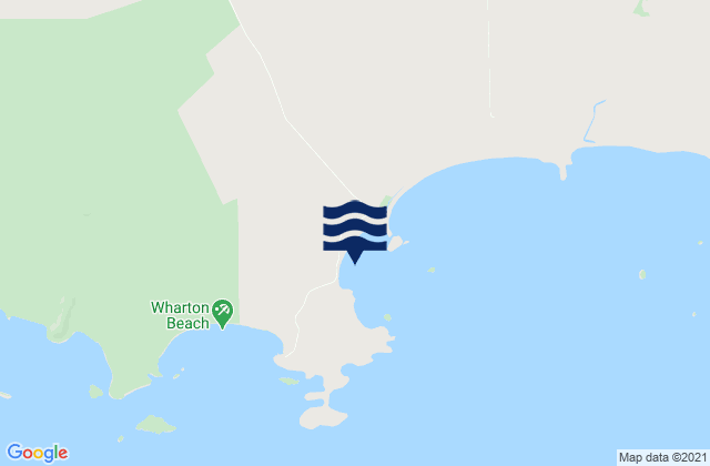 Duke of Orleans Bay, Australiaの潮見表地図