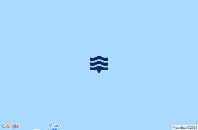 Eastern Division, Fijiの潮見表地図
