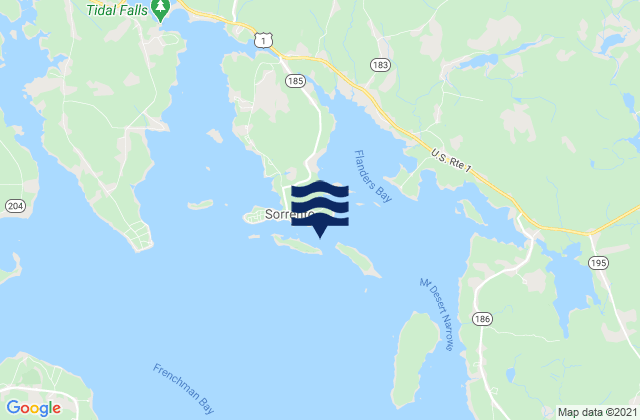 Eastern Point Harbor, United Statesの潮見表地図