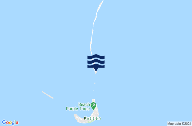 Ebaye, Marshall Islandsの潮見表地図