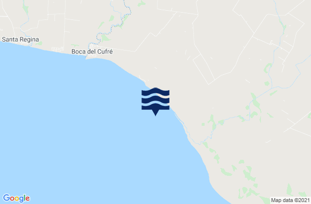Ecilda Paullier, Uruguayの潮見表地図