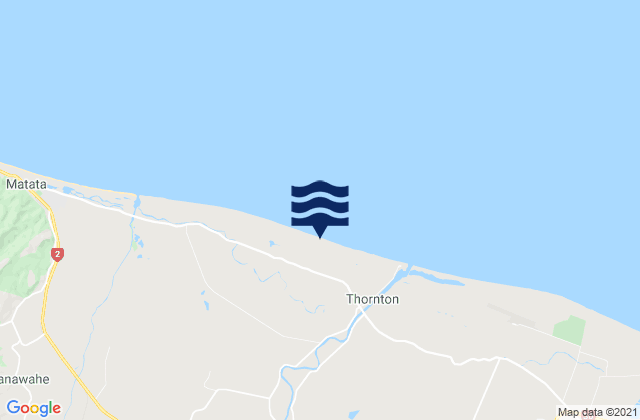 Edgecumbe, New Zealandの潮見表地図