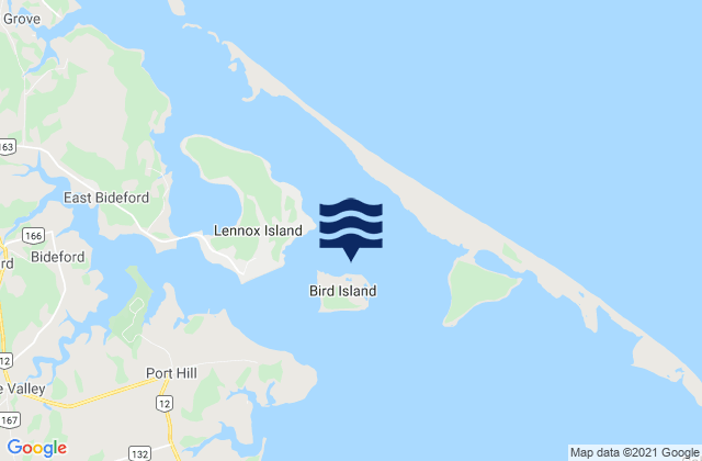 Ellerslie, Canadaの潮見表地図