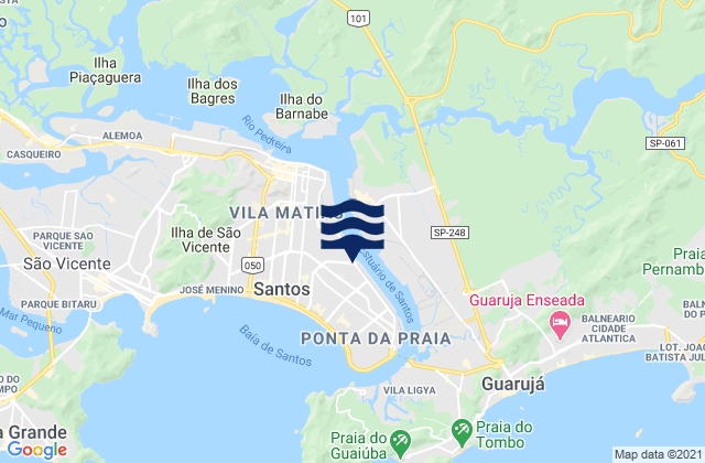 Embare, Brazilの潮見表地図
