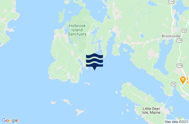 Emerson Point, United Statesの潮見表地図