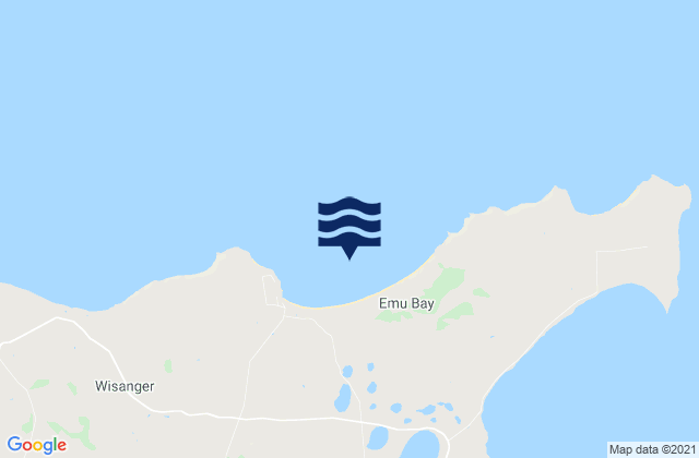 Emu Bay, Australiaの潮見表地図