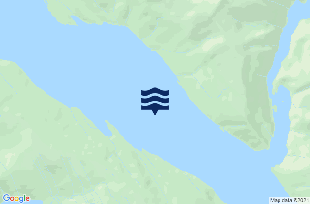 Endicott Arm, United Statesの潮見表地図