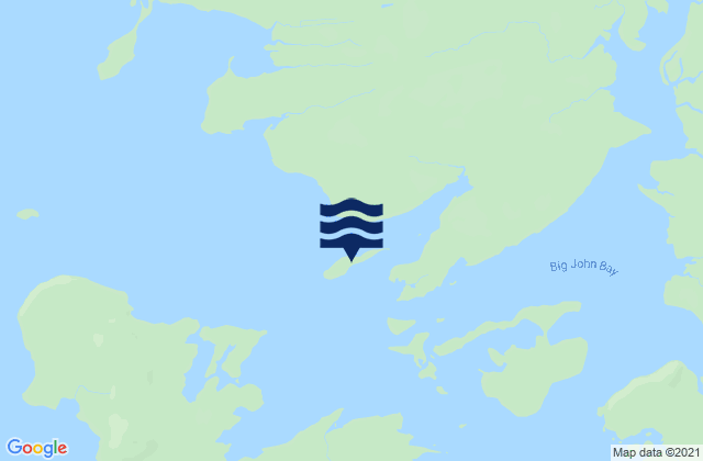 Entrance Island, United Statesの潮見表地図