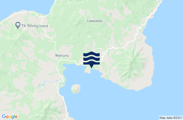Eputobi, Indonesiaの潮見表地図