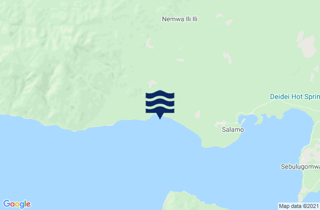 Esa’ala, Papua New Guineaの潮見表地図