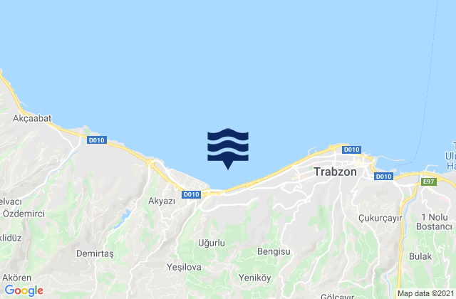 Esiroğlu, Turkeyの潮見表地図