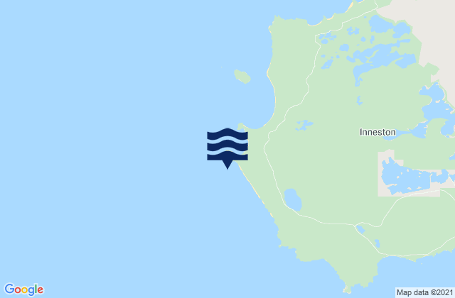 Ethel Wreck, Australiaの潮見表地図