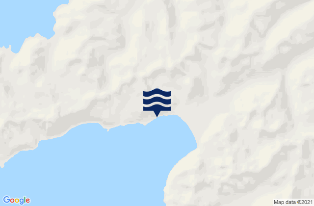 Etienne Bay, Russiaの潮見表地図