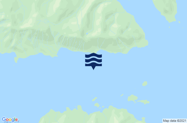 Eva Islands, United Statesの潮見表地図