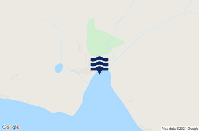 Eyna Bay, Russiaの潮見表地図