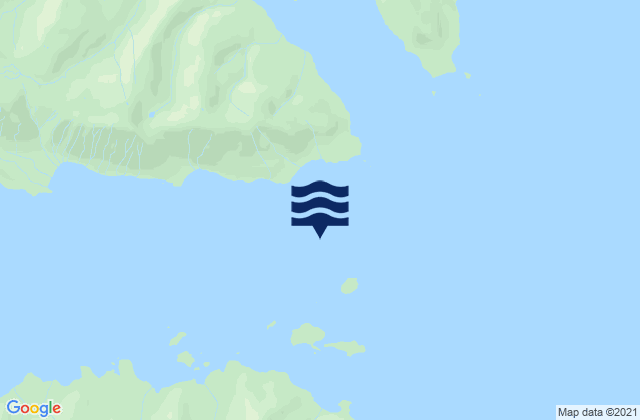 Fairway Island, United Statesの潮見表地図