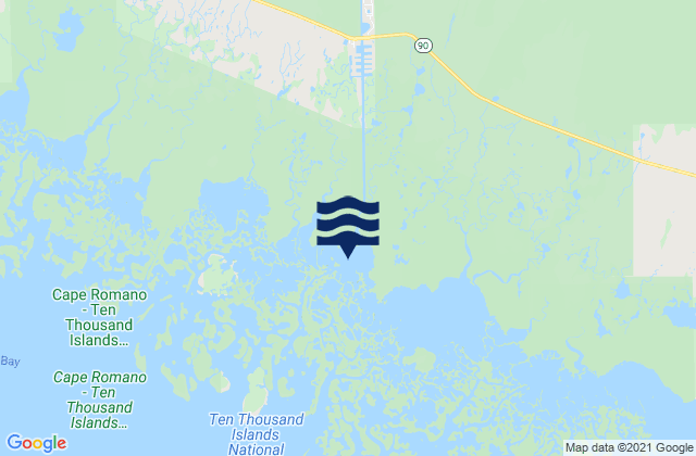 Faka Union Bay, United Statesの潮見表地図