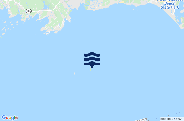Falkner Island, United Statesの潮見表地図